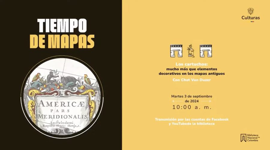 Los cartuchos: mucho más que elementos decorativos en los mapas antiguos